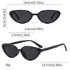 Fashion New  Eye Sunglasses Personalized Versatile Street Photography Frame Sunglasses Anti Blue Light Flat Lens Eyewear