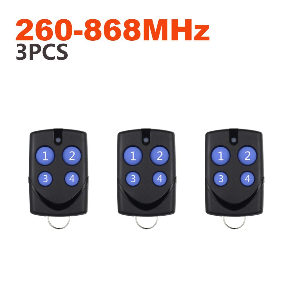 5-1 STÜCKE Garagentor-Fernbedienungsduplizierer 286-868 MHz 433 MHz Code Grabber Klon Tor Schlüsselanhänger Befehl Handsender