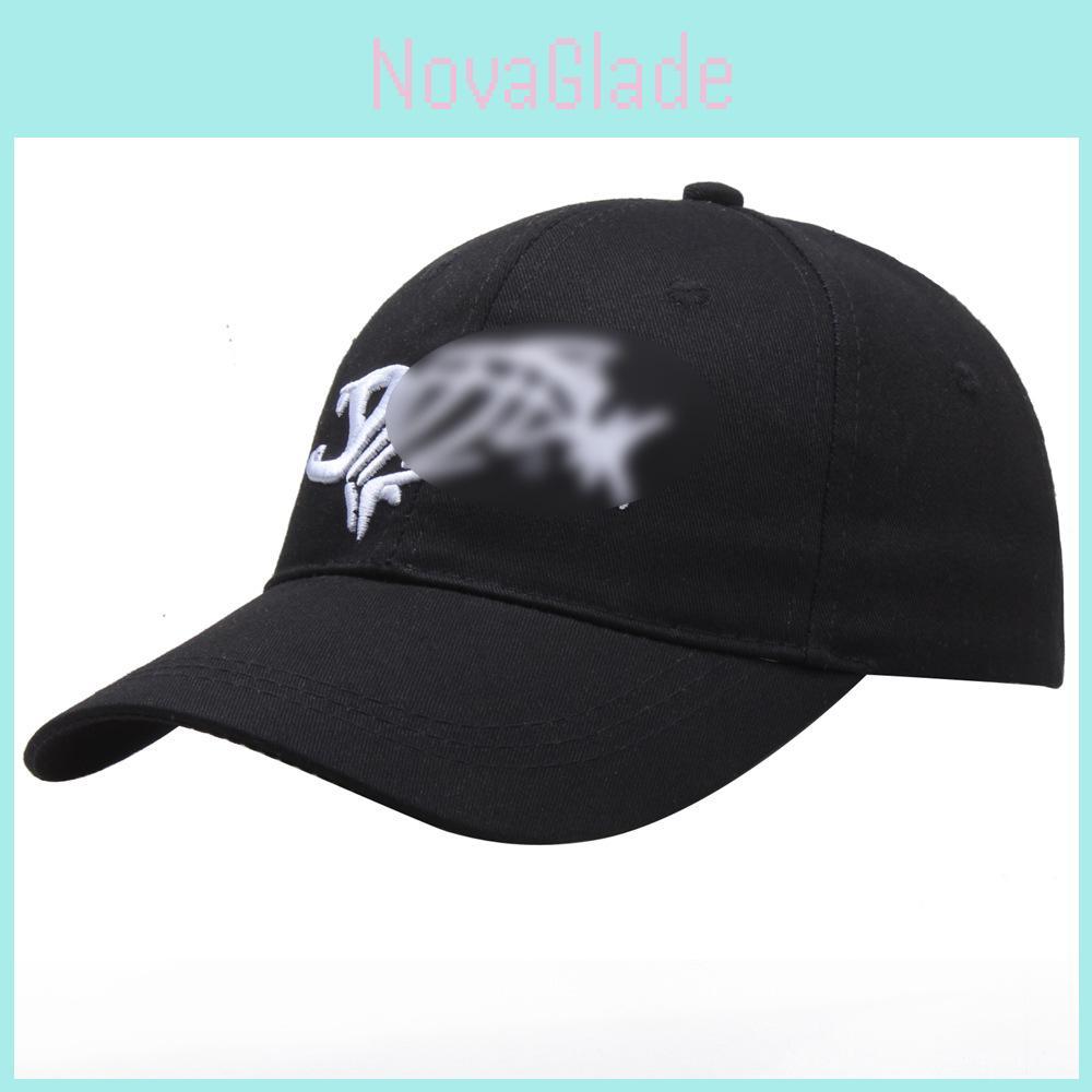 Fashionable Embroidered Baseball Cap For Men And Women Breathable Cotton Material