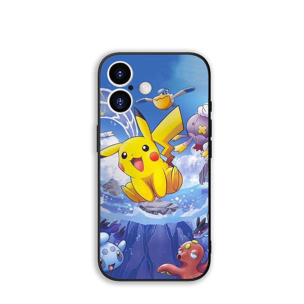 Mew Two Mewtwo P-Pokemons P-Pikachus for Motorola Moto Edge 70 60 Fusion 40 NEO Pro G56 G96 G71 G73 G52 G41 G42 G50 G51 Case