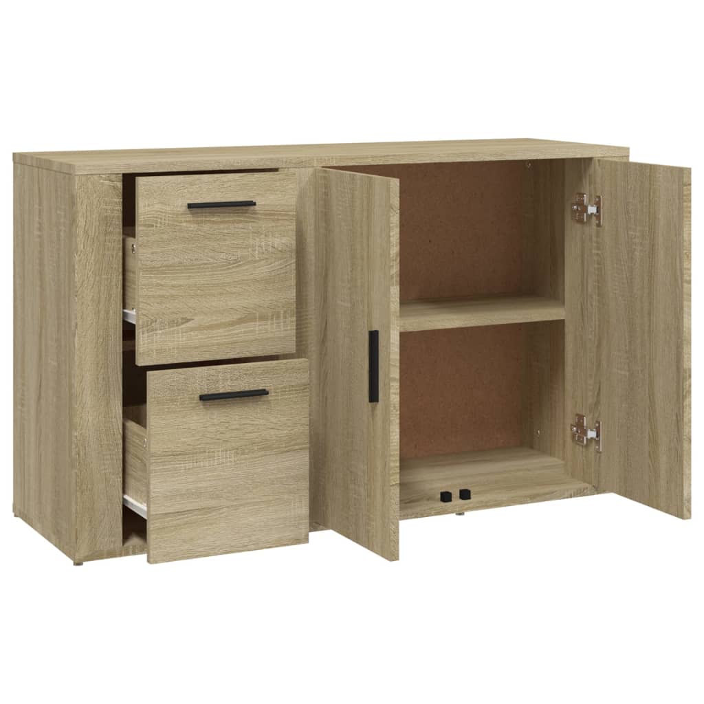 Sideboard Sonoma Oak 100 X 33 X 59.5 Cm Engineered Wood
