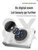 High-Definition Dual Lens Digital Camera for Students - Retro CCD Design
