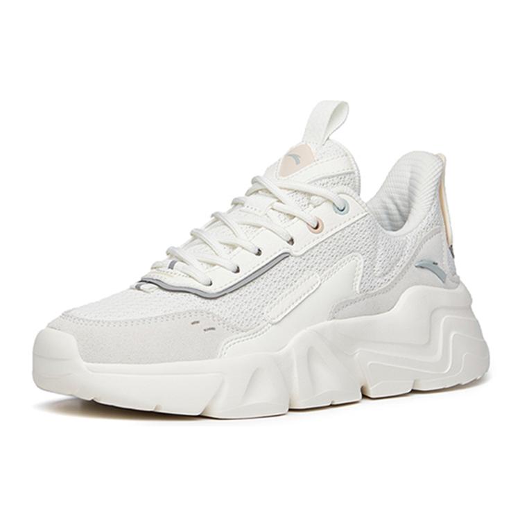 New Anta Life Collection Low-Top Sports Casual Shoes Women's White Green Brown 922218823-1
