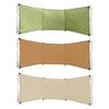 Paravan de vânt lat de 250 cm pentru camping cu margini ranforsate Accesorii pentru mobilier de grădină Perfect pentru picnicuri și festivaluri