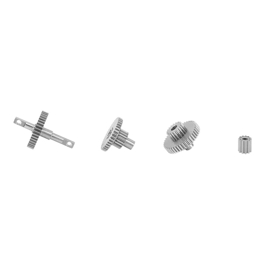 RC Crawler Gear Set Stainless Steel Easy Installation Light Precise RC Transmission Gear for Traxxas TRX4M 1 18 Crawler