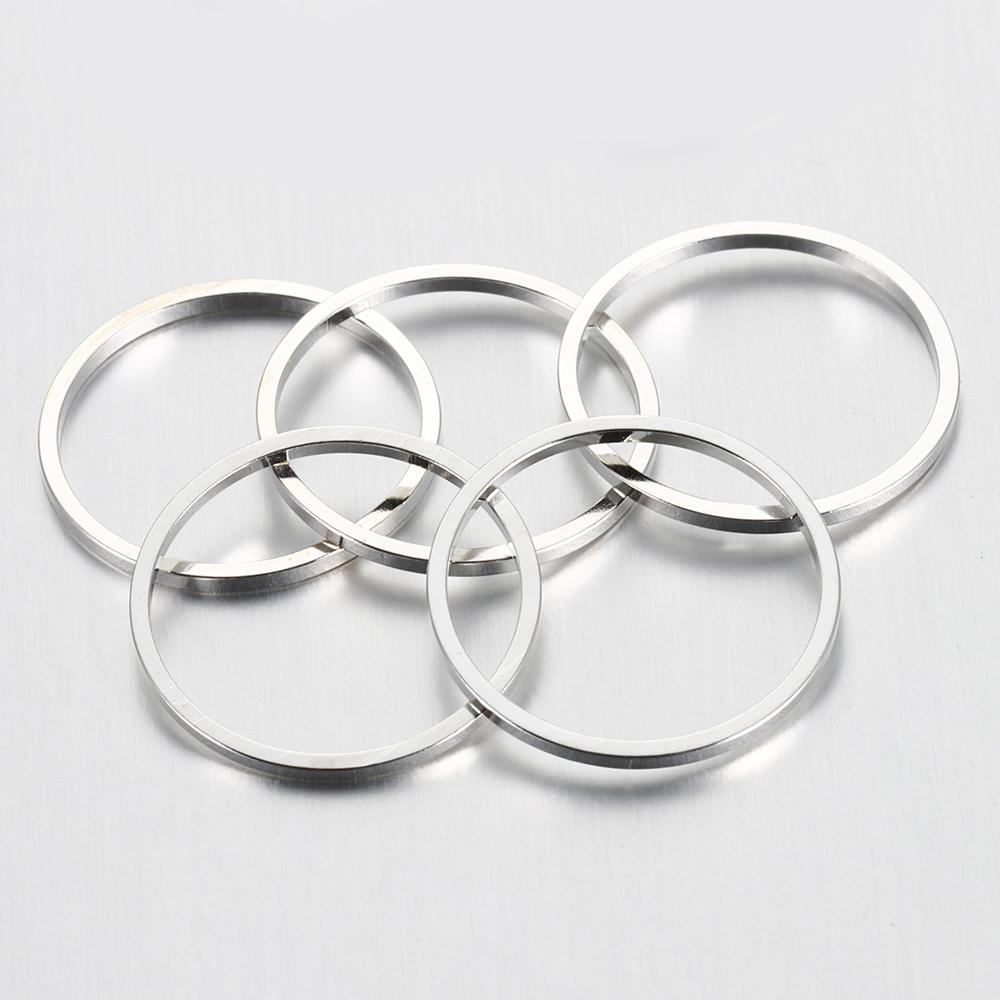 50pcs 20pcs Earrings Hoops Earring Making Loop Circle Wires Connectors Closed Circle Rings Pendants for Jewelry Making DIY