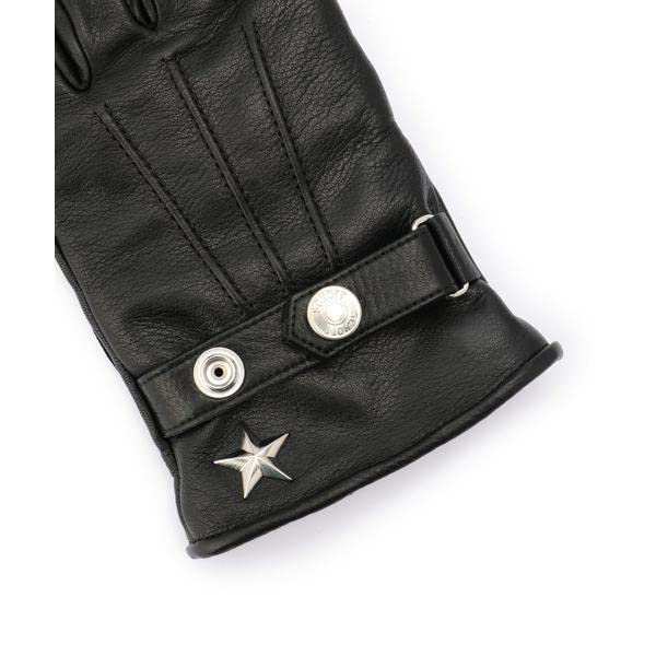 Schott PRFECTO GLOVE SHORT/Boa Glove Short 782-4970002 Men's S 010 Black