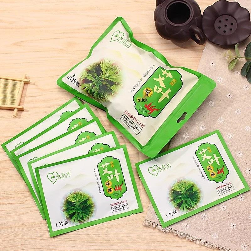 Dingshang Ginger Mugwort Self-Heating Warm Patches for Period, Knees, and Waist Cold Protection
