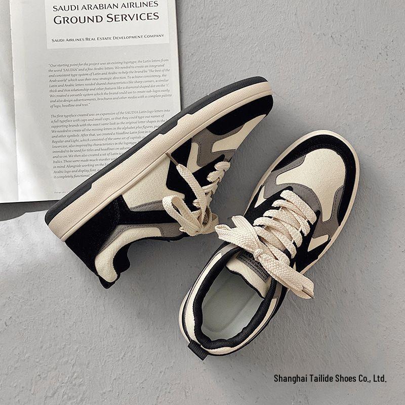 Men's Breathable Canvas Sneakers - 2025 Trendy Casual Korean Style Summer Shoes