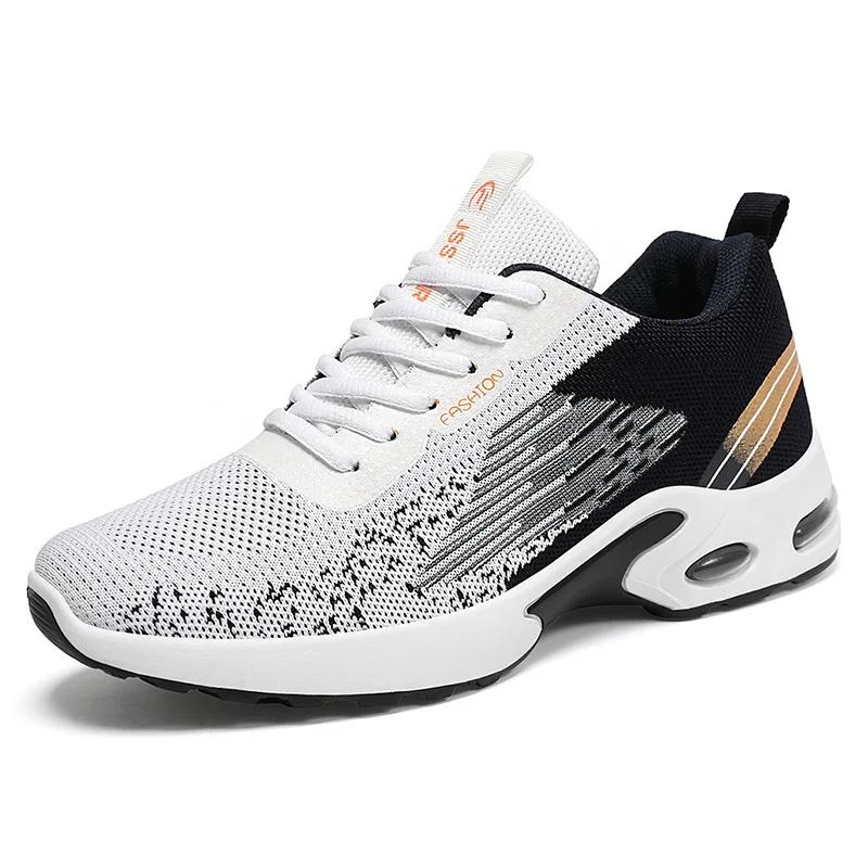 Men's sneakers Mens Breathable Knit Sneakers Soft Sole Comfort Shoes for Sports 2025  shoes