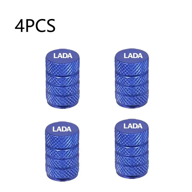 Car Wheel Tire Valve Caps Tyre Stem Covers Airdust Waterproof For Lada Niva Vesta Samara Kalina Largus Priora Xray Granta