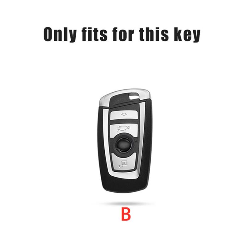 Carbon Fibre ABS Car Smart Remote Key Case Cover Shell 3 Buttons For BMW F30 F20 M3 M5 F10 F18 F22 F01 X3 X4 F06 F02 Accessories NI6