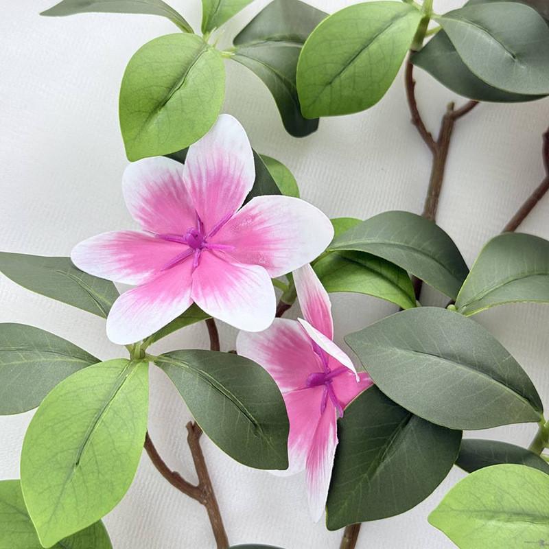 Fake Gardenia Flower Decor For Home And Events With Silk Fabric For Photography And Wedding Backdrops