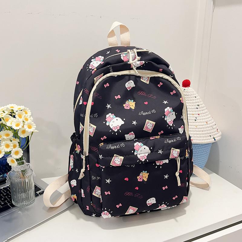 Children Pattern Print Lightweight Backpack For School And Outings