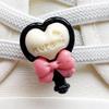 Kuromi Cartoon Shoe Buckle Accessory for AF1 Kids' Shoelaces - DIY Decoration.