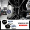 4 Peças 54MM Emblema de Carro Distintivo Tampas Centrais de Roda Calotas Capas de Aro Automotivo Para Focus Mk2 Mk3 Fiesta Ranger Mondeo S-MAX Kuga Mustang Acessórios Automotivos
