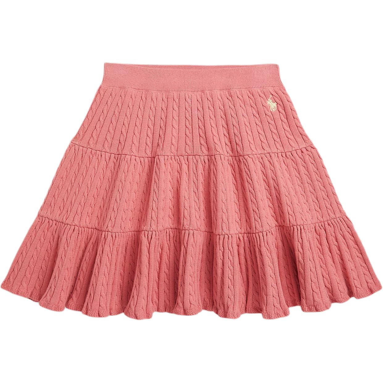 

Polo Ralph Lauren SS26 Solid Color Cotton Midi Skirt Kids skirts 313A11251-001 XL