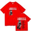 Lenny Kravitz Live 2026 Maglietta Grafica Uomo Donna Cotone di Alta Qualità Maglietta Moda Uomo Manica Corta Stile Musica Punk Streetwear