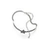 23k Metal, Rhinestone Necklaces Women's Silver ABB983-B14708-NS686