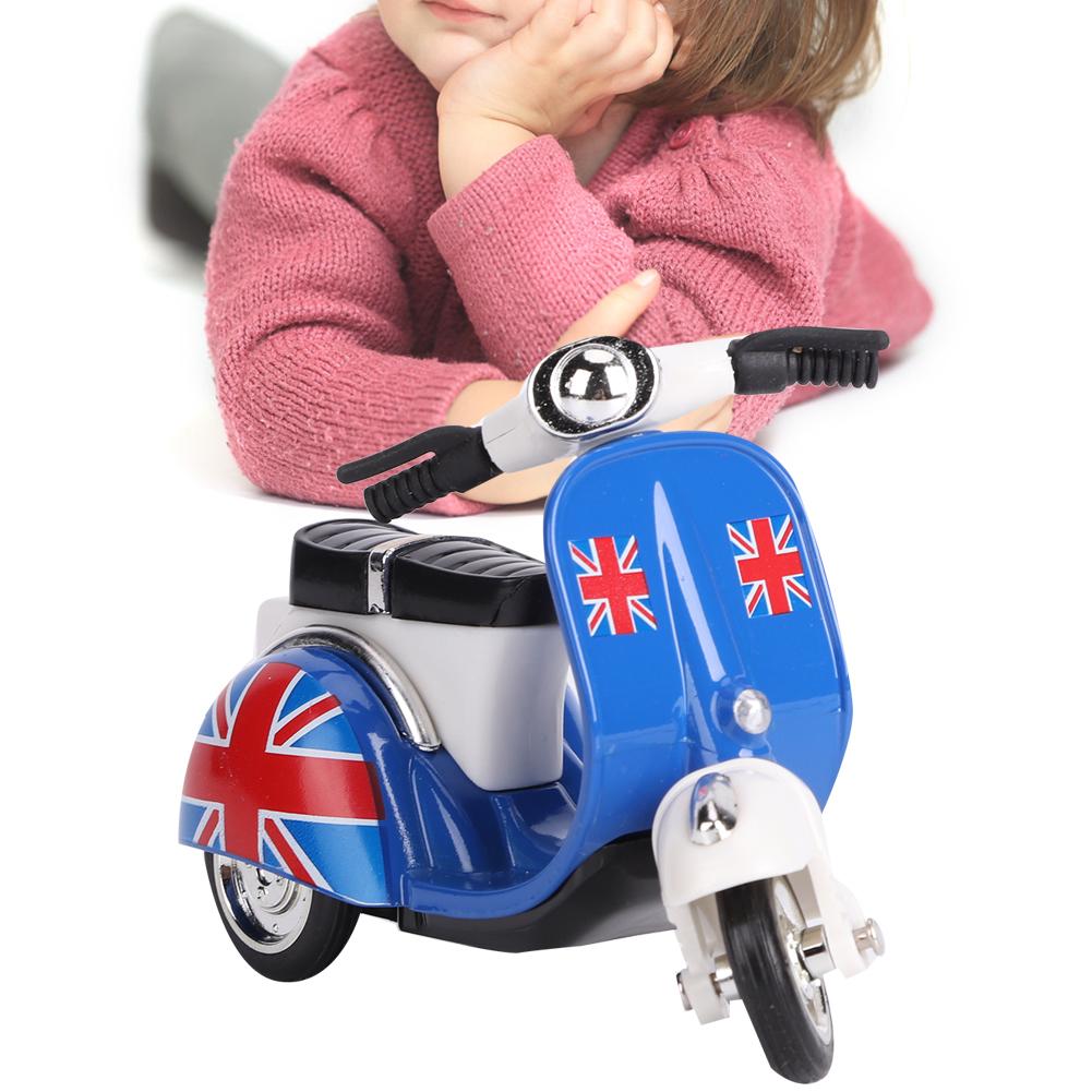 Legierungs-Motorradmodell Hochsimulation Klassische Kinder Rückziehfahrzeuge Spielzeug