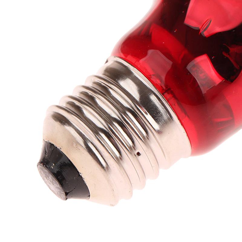 25/40/50/60/75/100W E27 Uva Poultry Bulb Infrared Night Light Day Poultry Heating Bulb For Plants Amphibians Reptile Pets