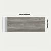 Marble Peel & Stick Baseboard Trim, 196.8"x3.95" Waterproof Self-Adhesive Wall Border, Removable PET Vinyl Sticker for Home Decor