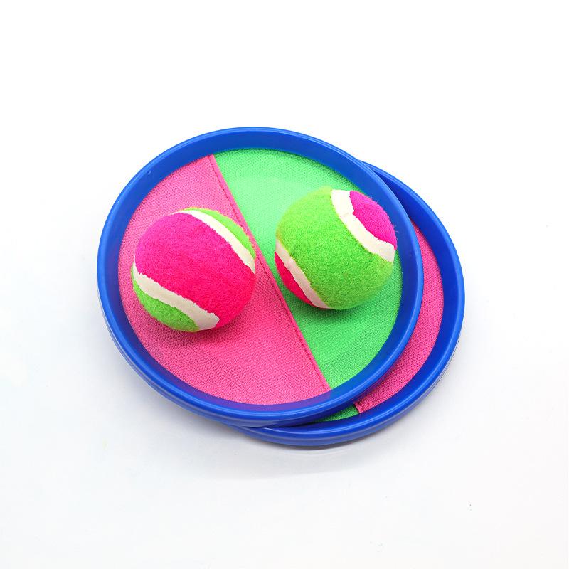Sticky Ball Toys - Outdoor Games, Beach Toys, Throwing and Ball Set with 2 Rackets and 1 Ball, Easter Gift