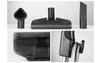 Deerma Dx115C Upright Vacuum Cleaner Black 1 Pc