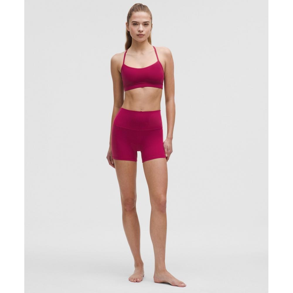 Lululemon Align  High Rise Short 4  Magenta Smoke
