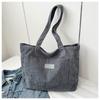 Women Canvas Corduroy Tote Bags Handbag Messenger Shoulder Bag shopping bag UK