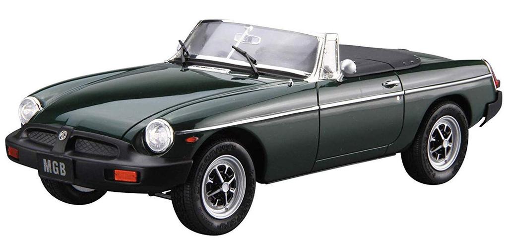 Aoshima Bunka Kyozaisha The Model Car Series BLMC 1974 Plastic Model 1/24 No.102 G/HN5D MG-B MK-3
