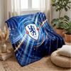 Chelsea FC Theme blanket Soft Flannel Blanket Plush Throw Blanket Cozy Sofa Bed Blanket for Home Decor