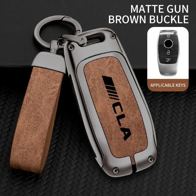 Zinc Alloy Car Key Holder For Mercedes Benz CLA200 CLA260 CLA220 CLA Remote Protective Case Car Key Holder