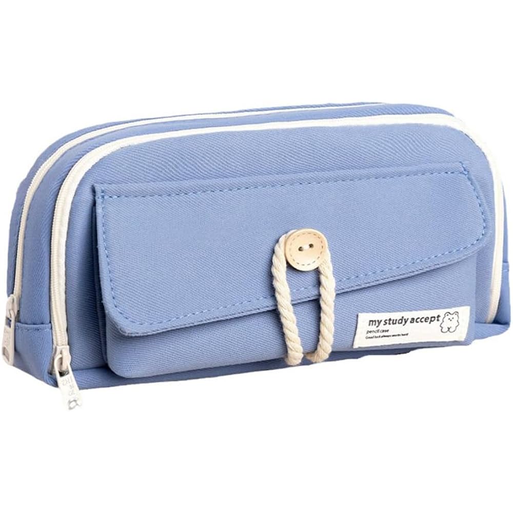 Large capacity pencil case, pen case, multi-function, middle school student, high school student,...