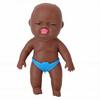 3,94 Zoll Quetschspielzeug zur Stressbewältigung Tragbar Wiederverwendbar Niedliche kleine Baby-Puppe Fidget Spielzeug für Büro Zuhause Geschenk