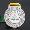 Antique Finish Zinc Alloy Cycling Race Medal for Outdoor Team Building Activities