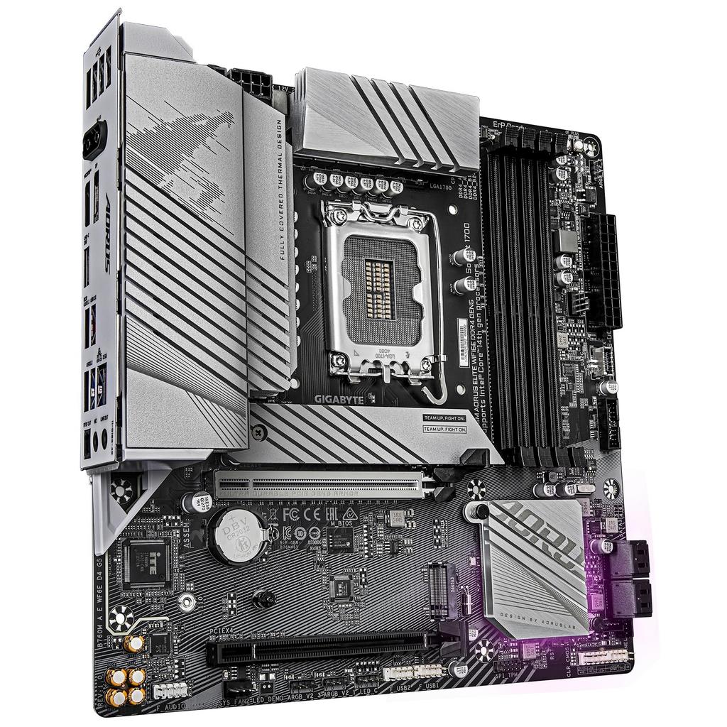 GIGABYTE B760M AORUS ELITE WIFI6E DDR4 GEN5 Intel B760 Motherboard B760M A E WF6E D4 G5 MB6762 Micro-ATX