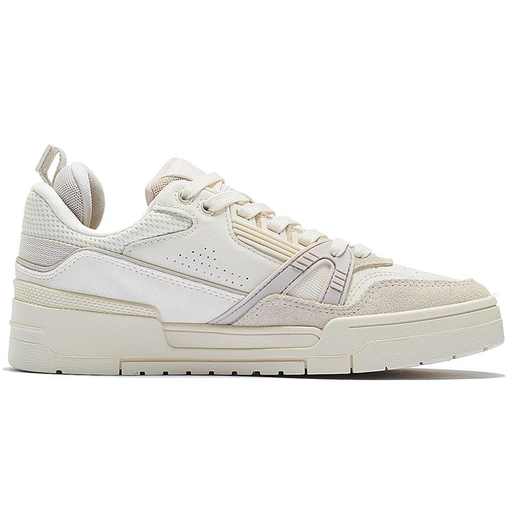 New LiNing 001 BTC BTC Low Top Skateboard Shoes Women's White AGCS104-5