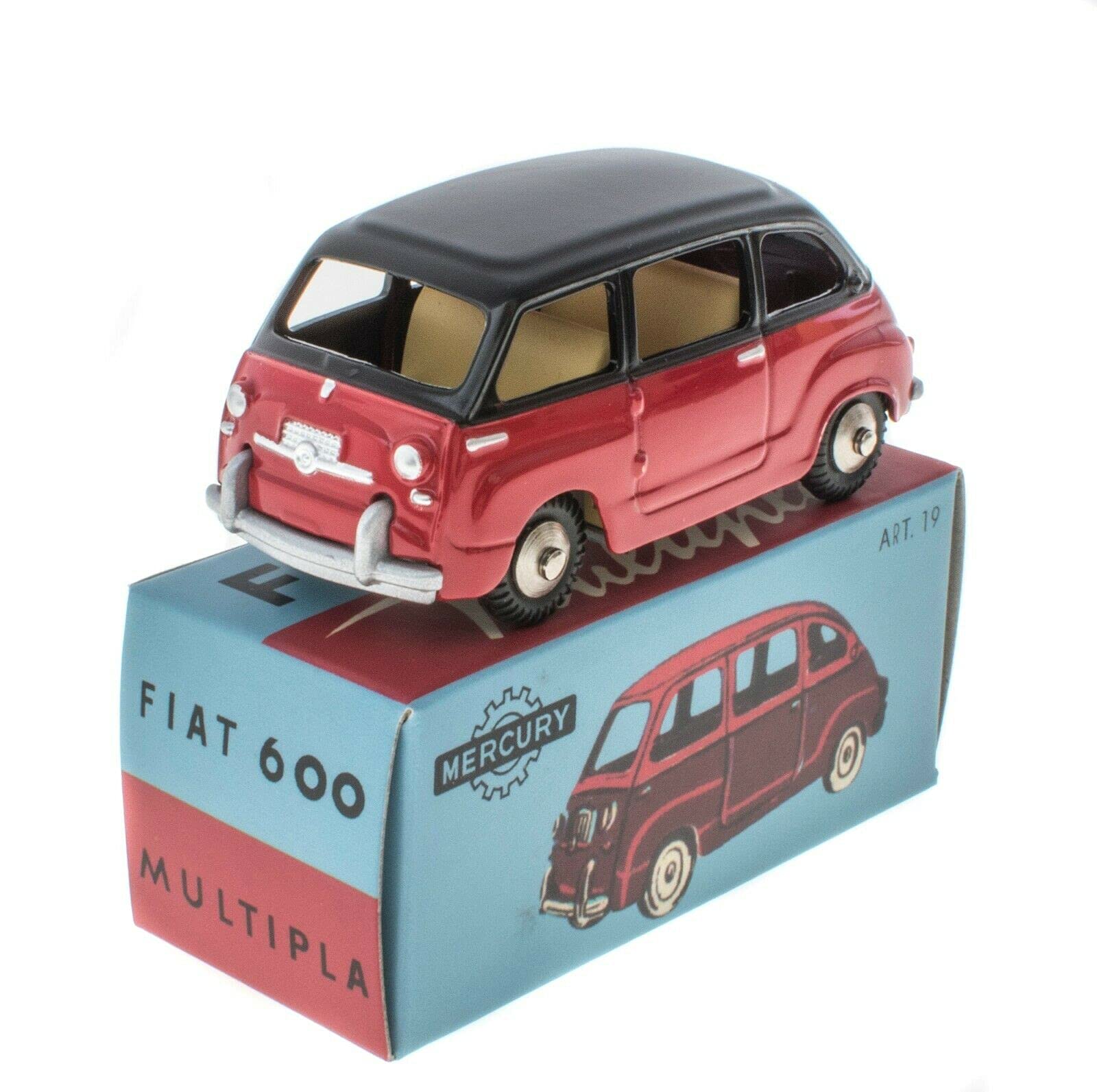 Mercury 1/48 Scale Fiat Multipla FIAT 600 Multipla MERCURY Reissue