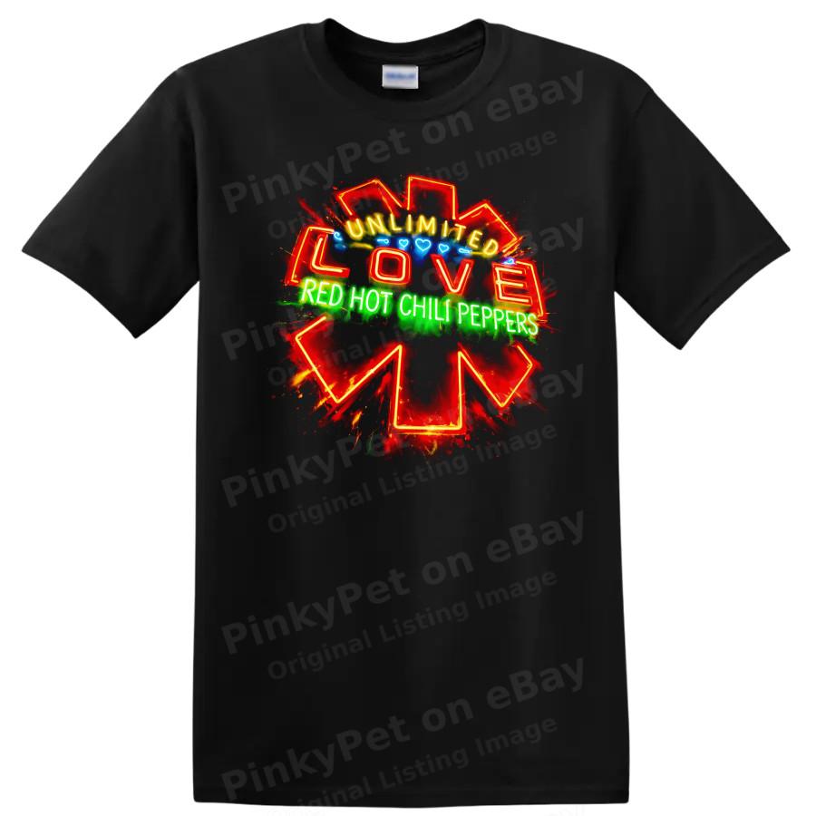 Unlimited Love Neon Sign Vintage Classic Rock T Shirt Novelty Tee