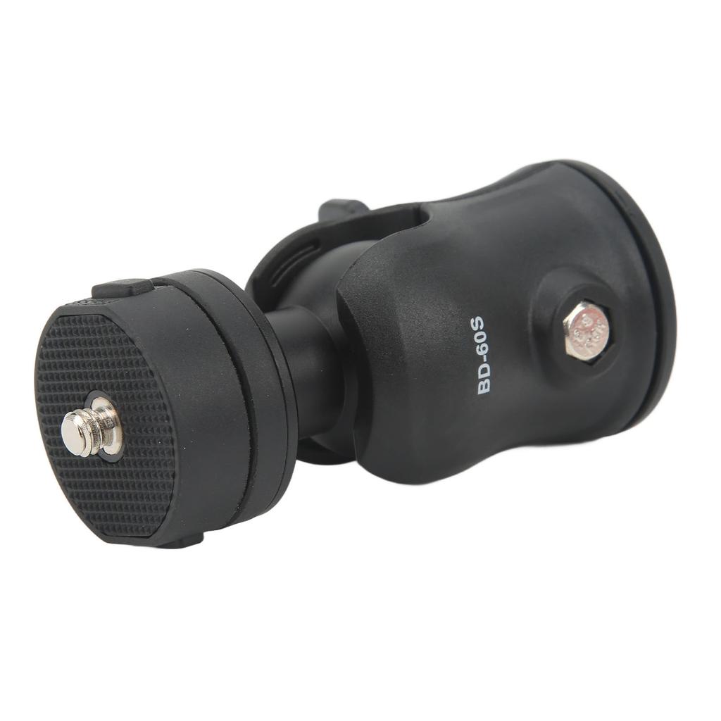 2 In 1 Mini Tripod Ball Head 360 Degree Ball Head Camera Mount with 1 4in Screw for Monopod Sliding Rail