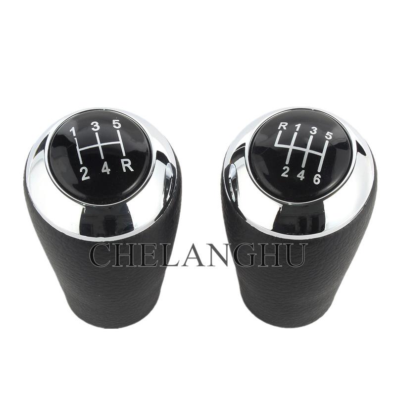 5 / 6 Speed PU Leather Gear Shift Stick Knob For MAZDA 3 BK BL 2006 2007 2008 2009 2010 2011 2012 Car-styling