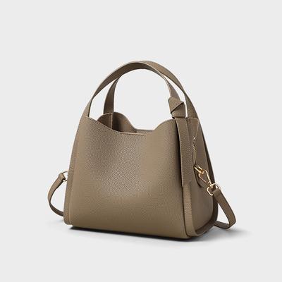 Neue Damenhandtasche Umhängetasche Leder Bucket Bag Modische und trendige Handtasche
