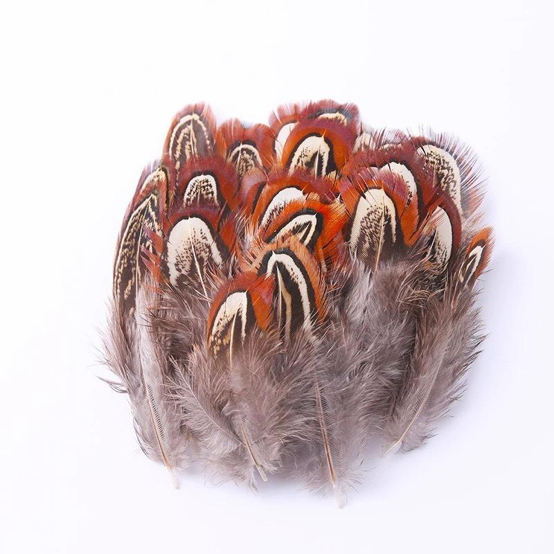 100Pcs Pheasant Chicken Feathers for DIY Earrings Jewelry Making Dream Catcher Wedding Centerpiece Decor Crafts Accessories