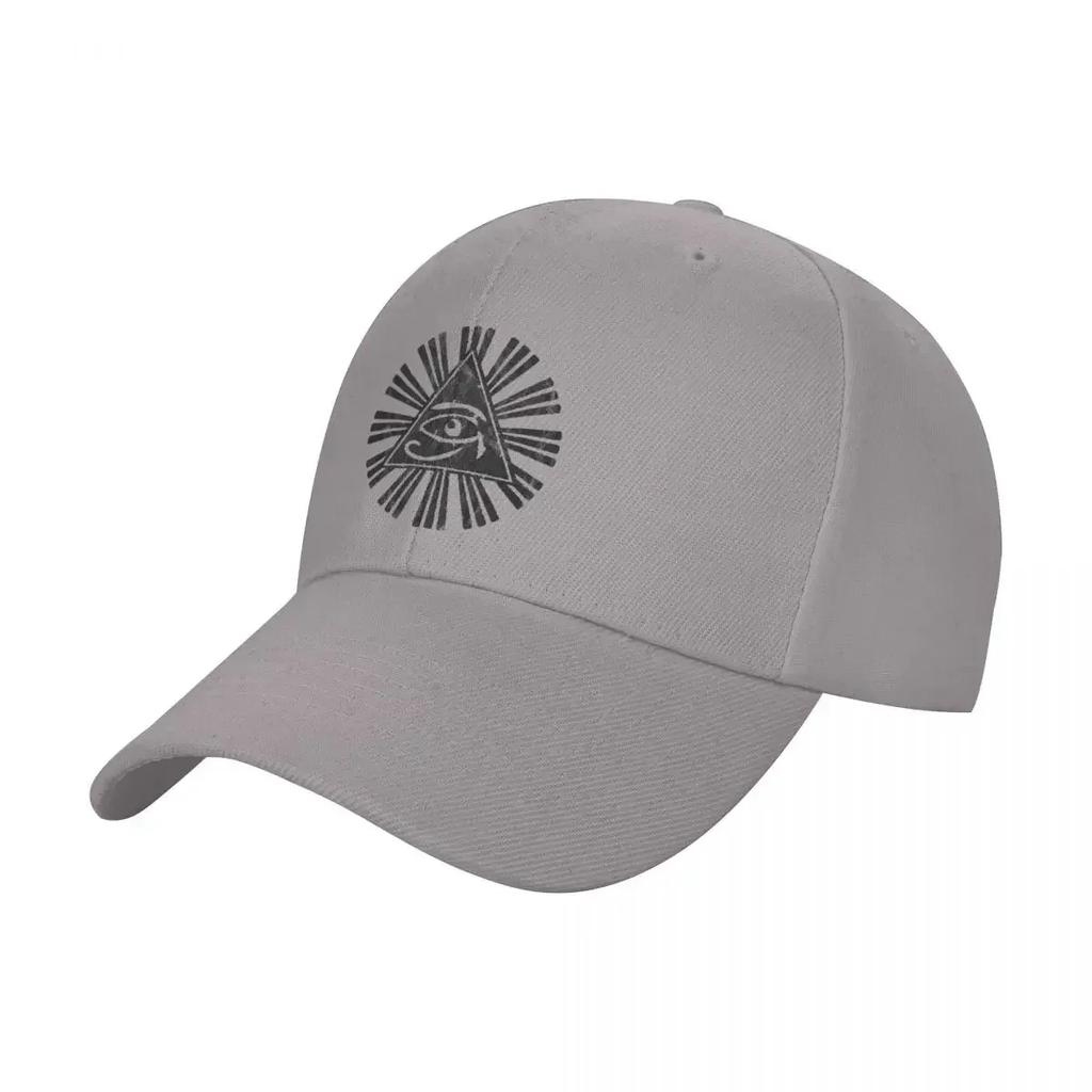 The Eye in the Triangle - black Baseball Cap tea Hat Sunscreen custom caps Caps Women Men's