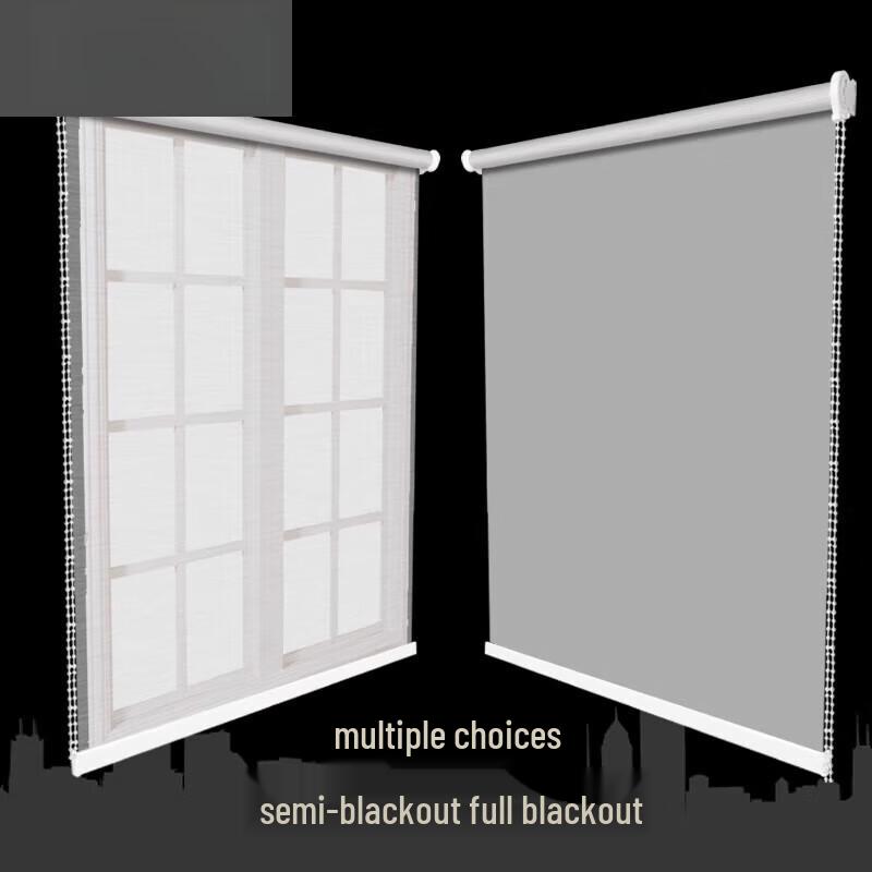 Blackout Sun-Shade Roller Blind