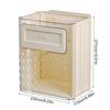 10L Foldable Hanging Trash Can Large Capacity Hanging Collapsible Trash Can Folding Garbage Basket for Car Outdoor Camping
