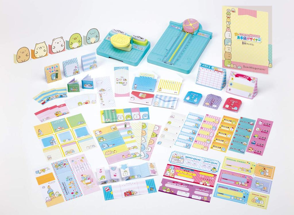 Sumikkogurashi Memo and ticket letter designer