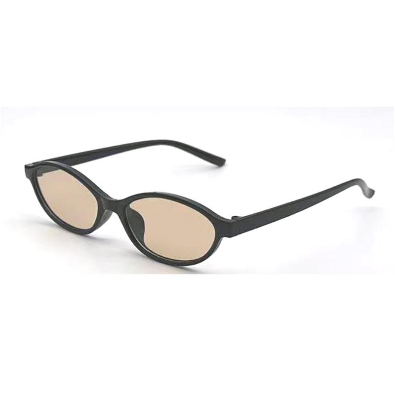 Retro Y2k Sunglasses Face-Slimming Small Frame Oval Sunglasses High-End Oval Sunglasses High-Quality For Beach Trips Outdoor