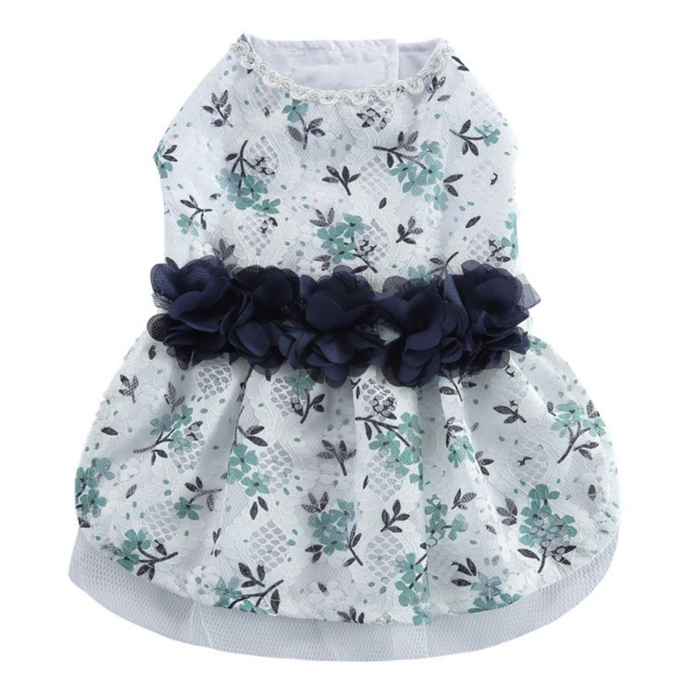 25 Years Old New Sweetheart Princess Dress Cross-border Pet Teddy Dog Cat Bow Gauze Dress Evening Dress